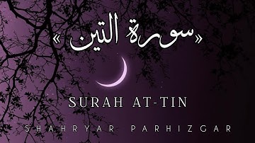 سوره تین با تلاوت زیبای استاد شهریار پرهیزگار و ترجمه فارسی استاد قادرپناه