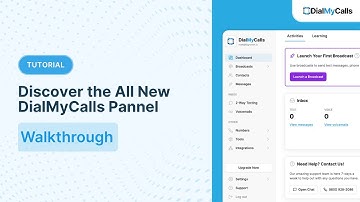 Discover the All-New DialMyCalls Panel! 🚀 | Complete Walkthrough