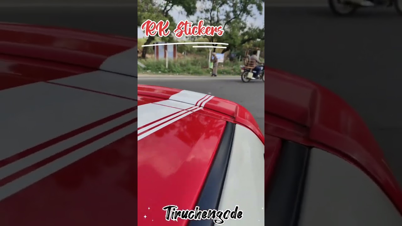Swift car Top line Sticker....@rk_stickers_ ..Tiruchengode98654 10920...