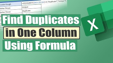 Find Duplicates in One Column in Excel Using a Formula | Excelgraduate