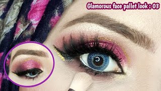 Bold eye shadow look with products review | Urdu/Hindi | Makeover with Warda