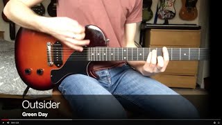 Outsider - Green Day (Guitar Cover)