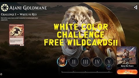 New Player Tutorial | MTG Arena | White Color Challenge