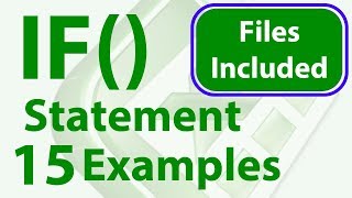 15 IF Statement Examples in Excel  Simple to Advanced  Workbook Included