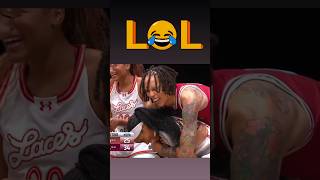  69 Brittney Griner Reacts To 56 Jordin Canada Fouling Her  Unrivaled Basketball shorts short