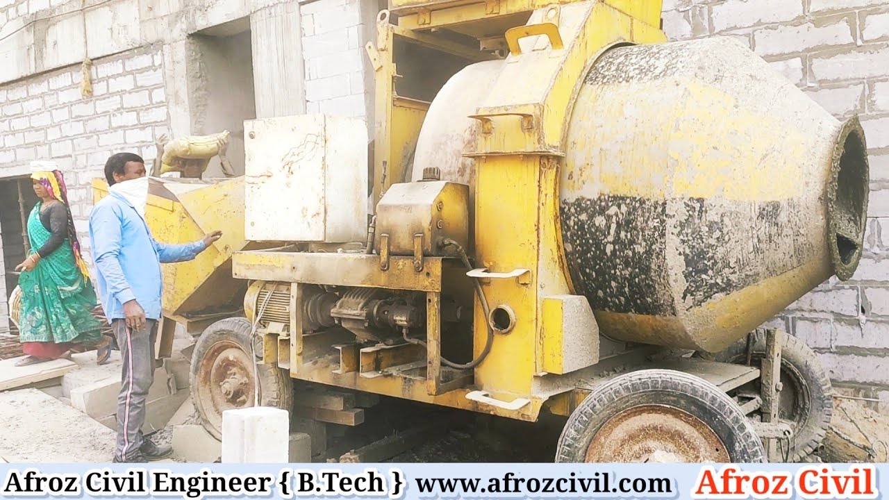 Gamzen Machine Concrete Mixing Machine Batching Plant Afroz Civil YouTube