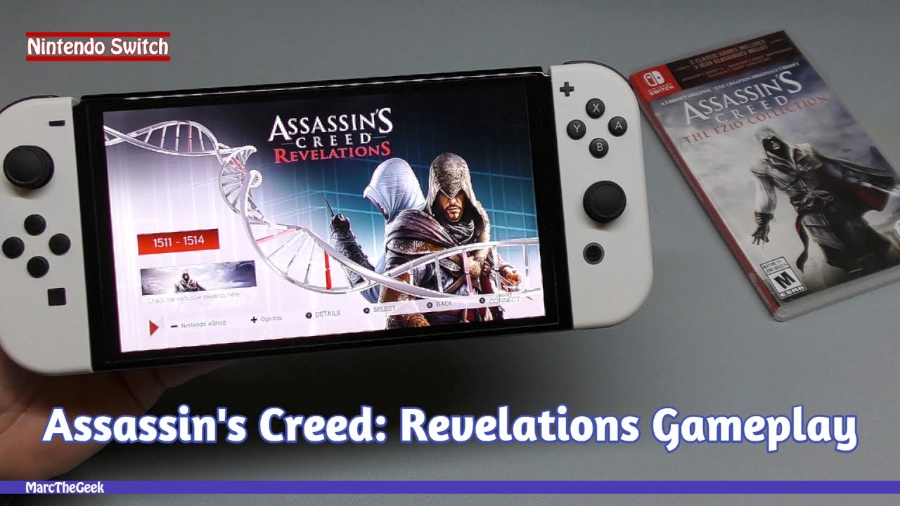 Assassin's Creed Revelations Nintendo Switch Gameplay 