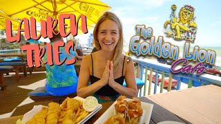 Lauren Tries The Golden Lion Cafe in Flagler Beach, Florida!