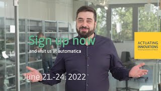 MetisMotion @ automatica 2022 Invitation