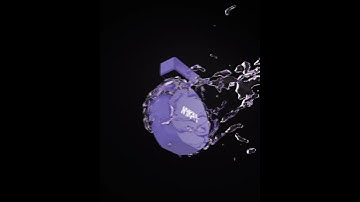 Nykaa Perfume 3D Product Animation in Blender #shorts #short #shortvideo