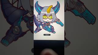 Kaiju girls cyber gomora test #drawing #fanart #artist #art Kaiju girls cyber gomora test #drawing #fanart #artist #art