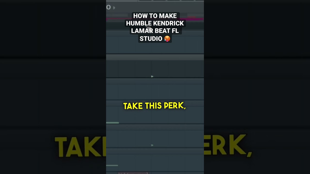 How To Make Humble Kendrick Lamar Beat FL Studio 🥵 