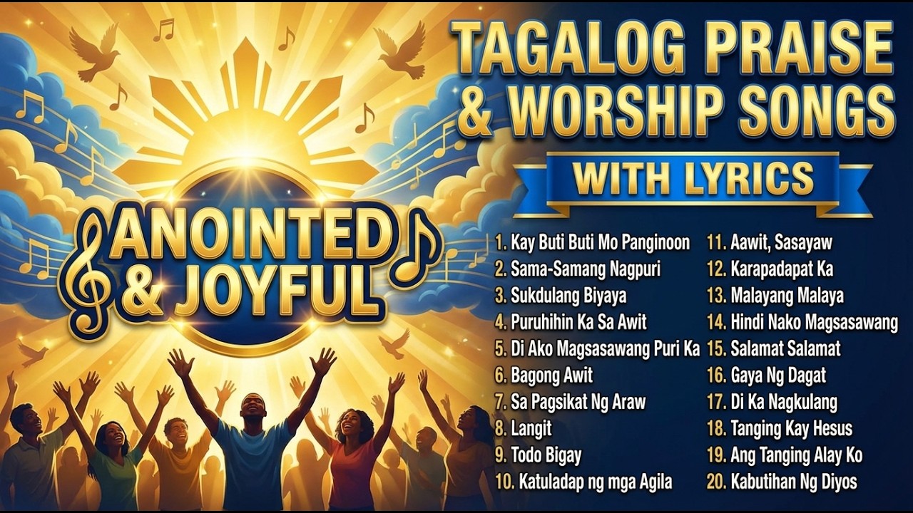 1 Hour Tagalog Praise and Worship Non Stop Christian Songs with Lyrics - Medley - Kay Buti Buti Mo