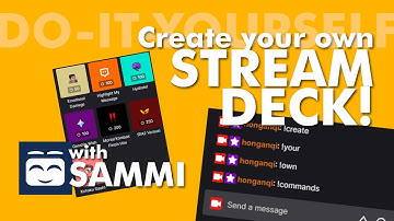 Create your own OBS STREAM DECK tutorial! w/ SAMMI #obs