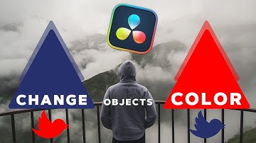 Change ANY objects colors with the Color Generator | Davinci Resolve 20