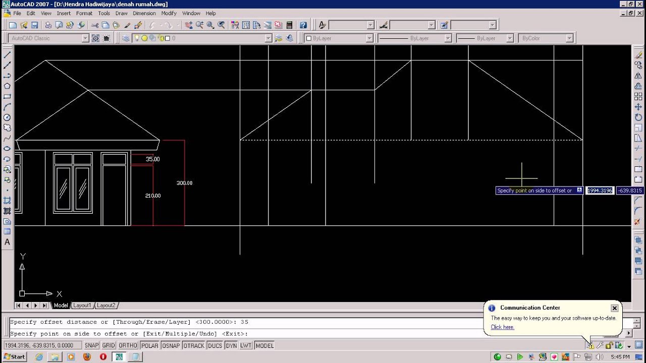 Desain Rumah Minimalis Format Autocad