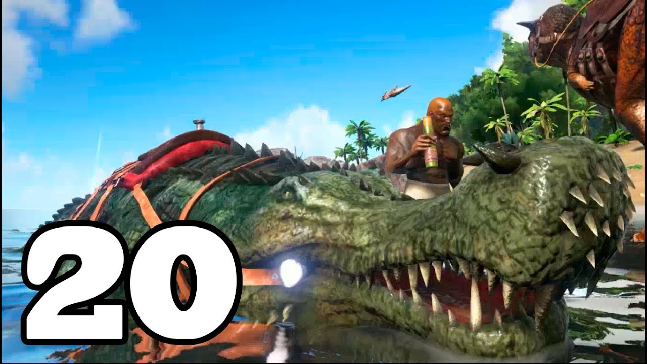 playstation 3 SE BUSCA COCODRILO!! ARK: Survival Evolved #20