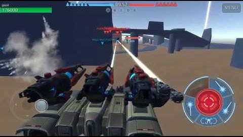 War Robots Test Server-New Map and New Weapon