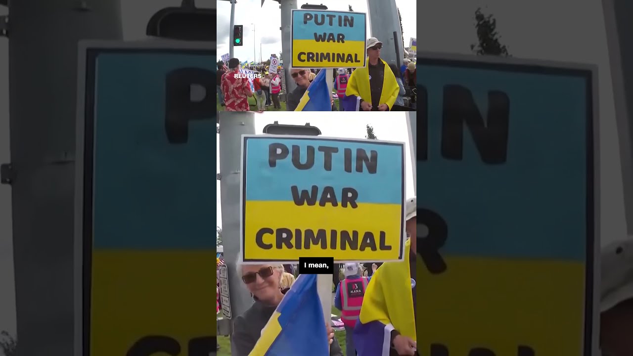 Alaska S Not Having It Protests Ahead Of Trump Putin Summit