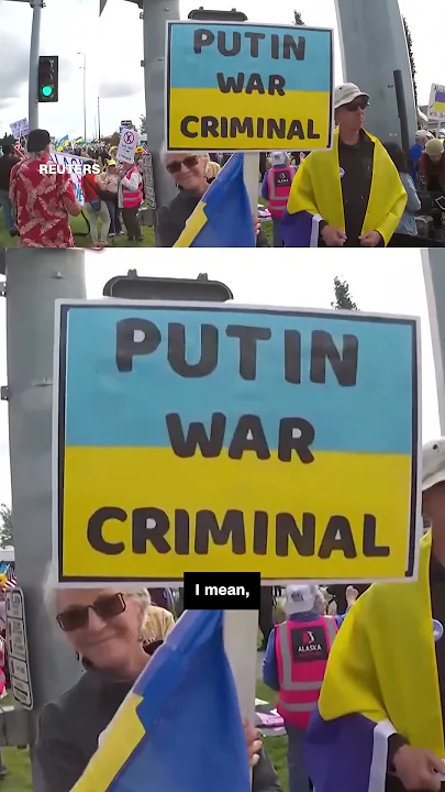 Alaska’s not having it: Protests ahead of Trump-Putin summit