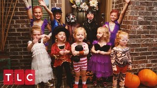 The Quints Go TrickorTreating as Circus Characters! | OutDaughtered