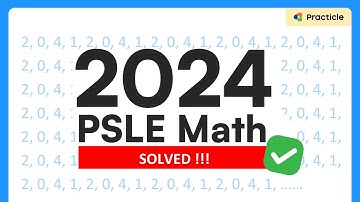 How to solve number pattern questions | PSLE 2024 math paper
