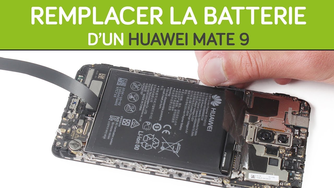 Changer Sa Batterie Huawei Mate 9 By Sosav Youtube