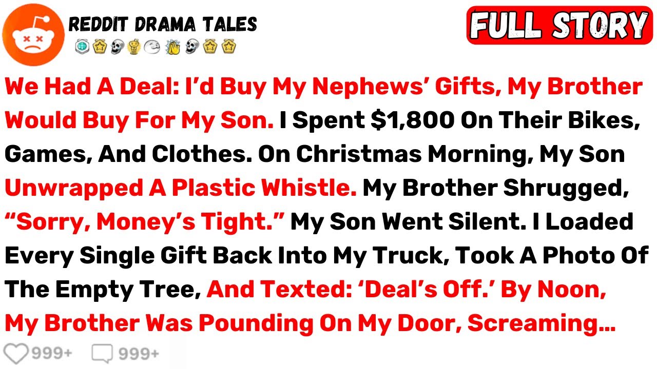We Had A Deal: I’d Buy My Nephews’ Gifts, My Brother Would Buy For My... - Best Reddit Stories