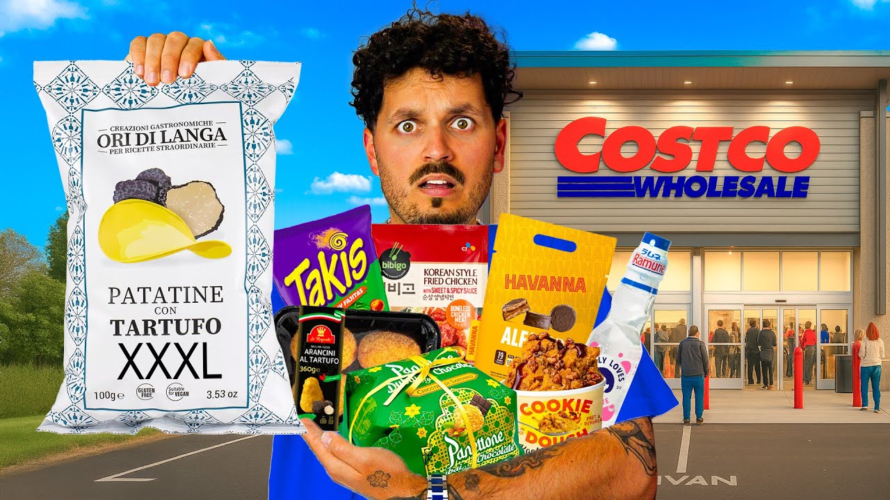 J'ai acheté TOUS les snacks INSOLITE de chez Costco ! #2