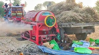 Wheat Thresher machine video #viral #trending @punjabvillagetractors @PramodsLife@ComeToVillage