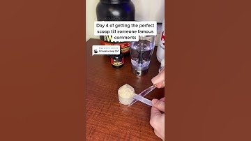 The perfect scoop #protein