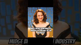 Midge breaks down industry barriers by hijacking the live broadcast.#foryou #shorts #shortvideo