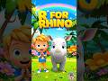 Rhinoceros | Kids learning videos #shorts