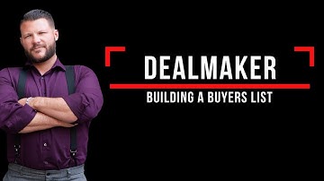 Building A Buyers List