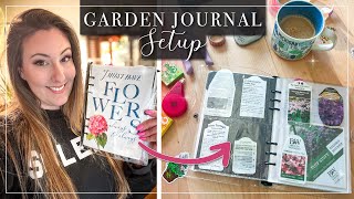 Garden Journal Setup | Garden Journal Ideas & Organization | Garden Journaling