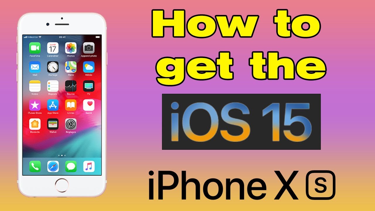 How to get iOS 15 on iPhone 6s