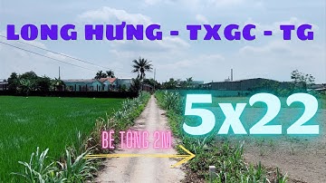 MS105 Bán 12 nền đất đầu tư Long Hưng thị xã Gò Công TG
