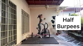 Half burpees #MoveWithMaj