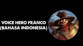 Voice Hero Franco Mobile Legends Bahasa Indonesia