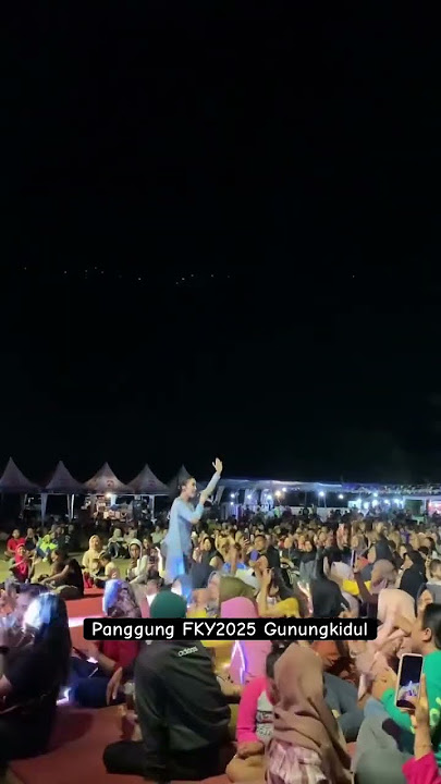 Penampilan Mbak rina aditama di Panggung FKY Kalurahan Gari,Wonosari  #shortvideo #rinaaditama