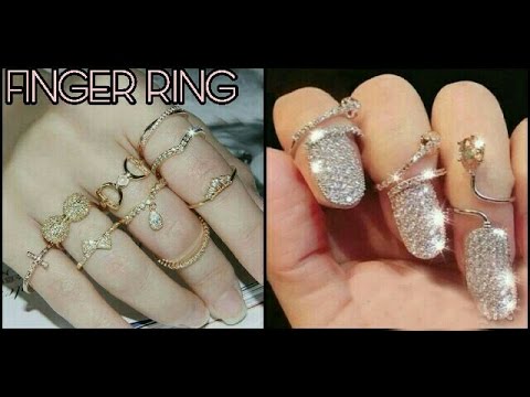 glowing skin captions stylish finger ring design