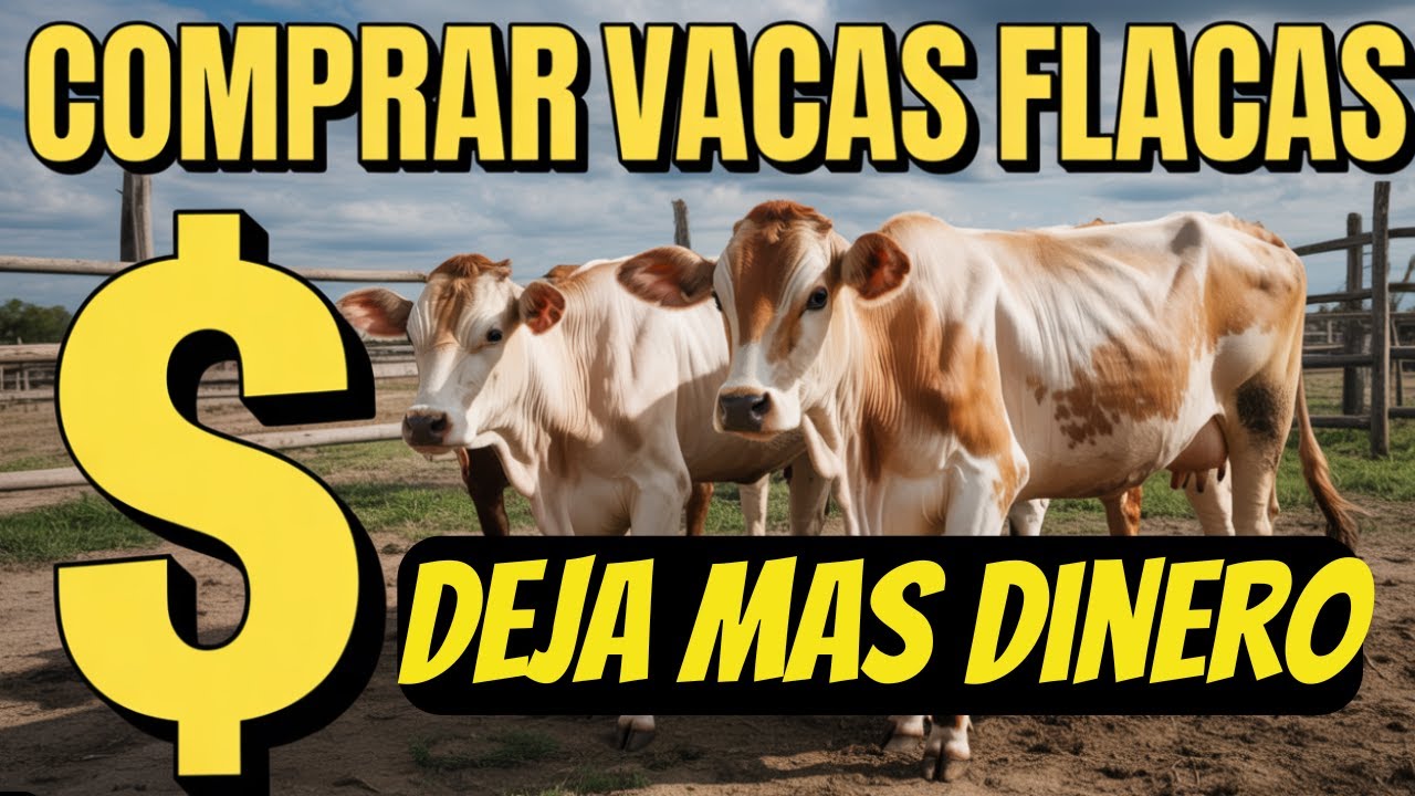 Por Qué Comprar Vacas Flacas y Engordarlas Deja Más Dinero que Vender Leche!