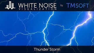 Thunder Storm (no Rain) - 1 Hour Relaxing Sleep Sound with Dark Screen Saver screenshot 4