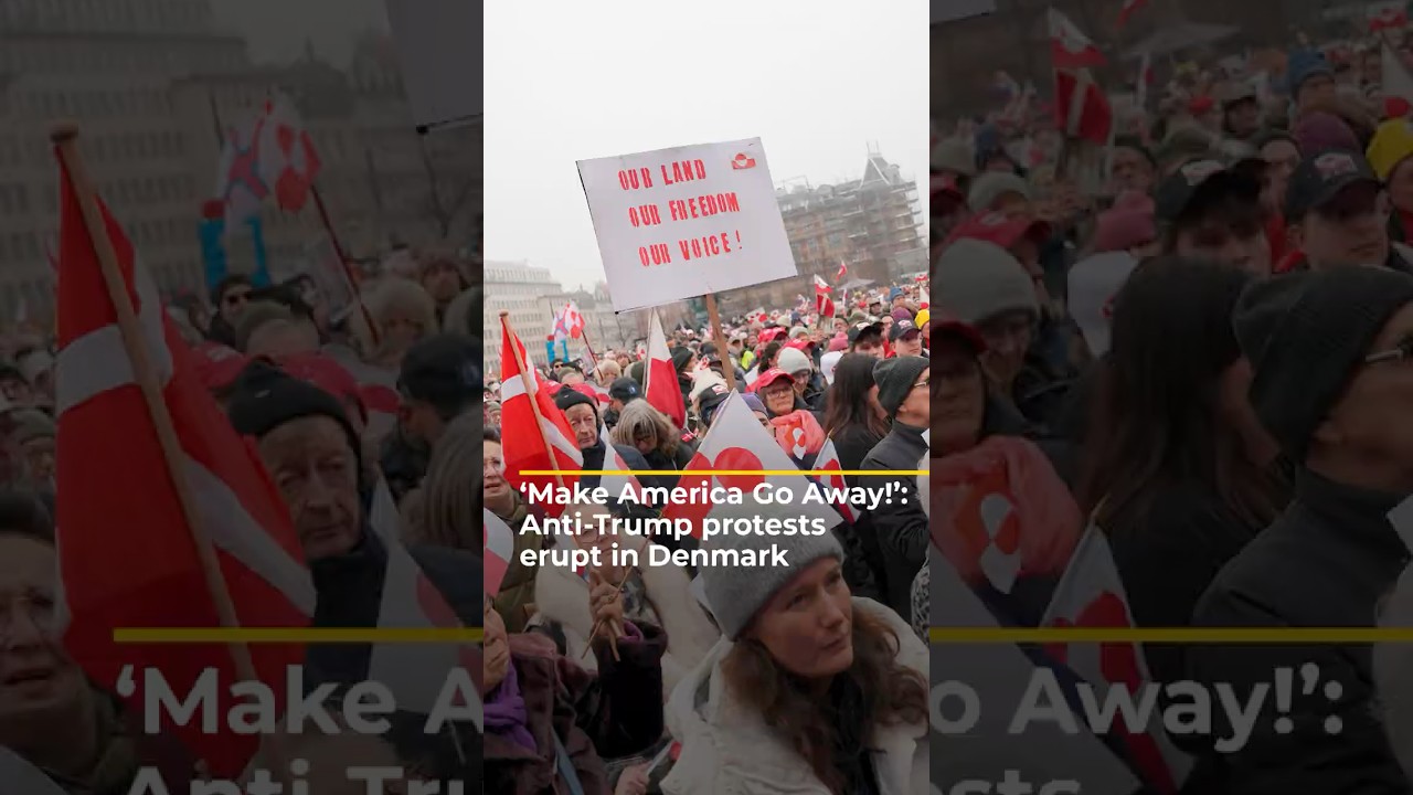 ‘Make America Go Away!’: Anti-Trump protests erupt in Denmark | 