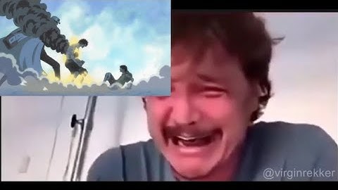 Pedro Pascal Crying Meme Berserk version | Ace ⚔️ Execution Sad Anime Scene 😢💔 #onepiece #luffy #ace