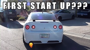 First Start Up? How to install clutch and Upgraded F40 6 speed conversion Cobalt SS Turbo LNF Part 5