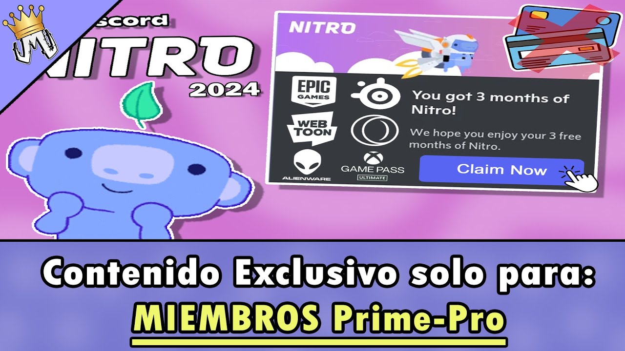 [MIEMBROS] | Como RECLAMAR Tu PROMOCION de Discord Nitro 
