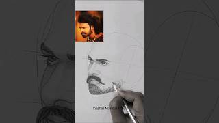 Drawing Bahubali Prabhas Using Loomis Method