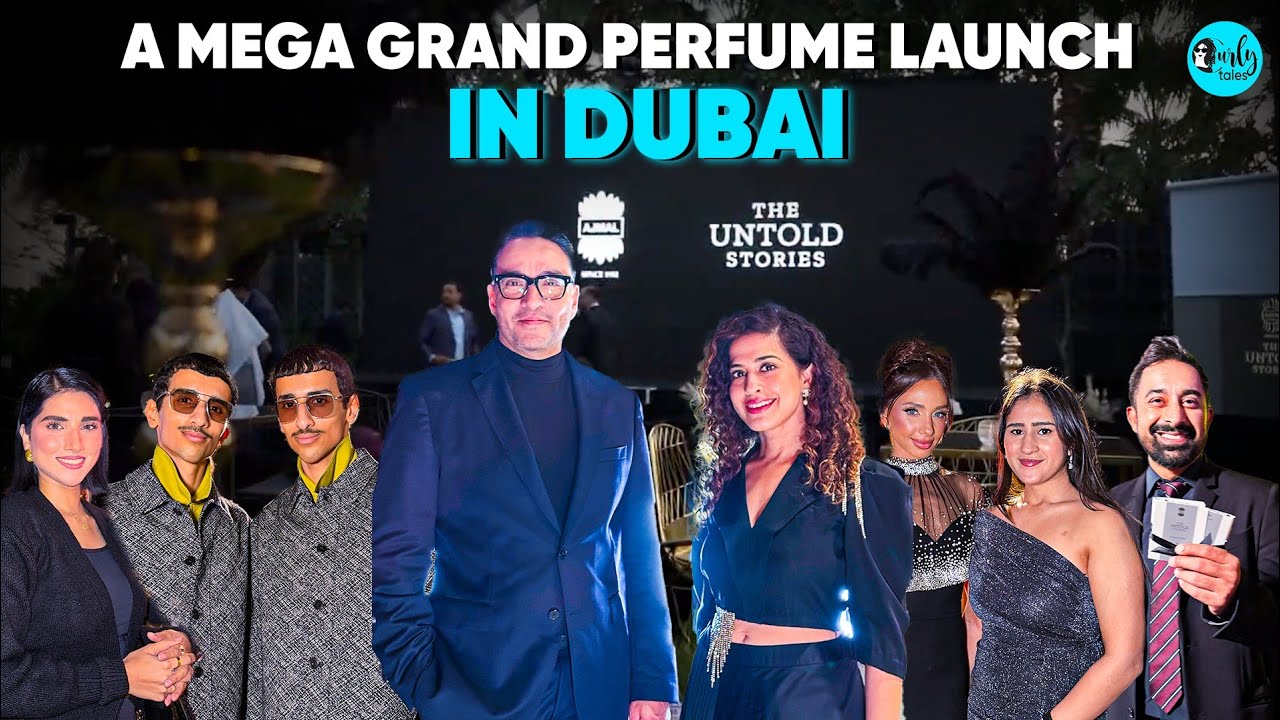 The Most Grand Perfume Launch Event In Dubai The Untold Stories By