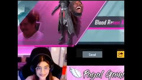 Payal Gaming - reaction on Xsuit Crate opening 😍😍😍!!#shorts #payalgaming #xsuit #pubgmobile #Payal